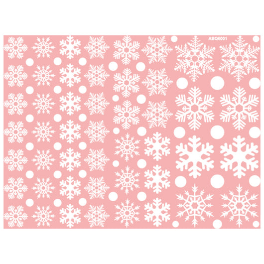 48 Pegatinas Decorativas de Copos de Nieve en Cristal para Navidad - Image 5