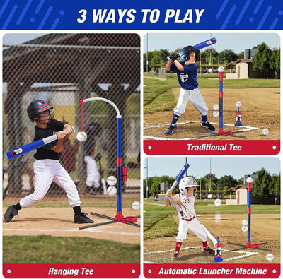 Máquina de Béisbol Automática Ajustable para Niños - Image 15