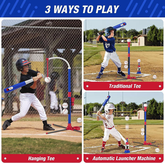 Máquina de Béisbol Automática Ajustable para Niños - Image 15