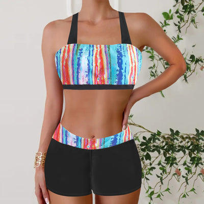 Bikini Triángulo Halter Cintura Alta - Image 7