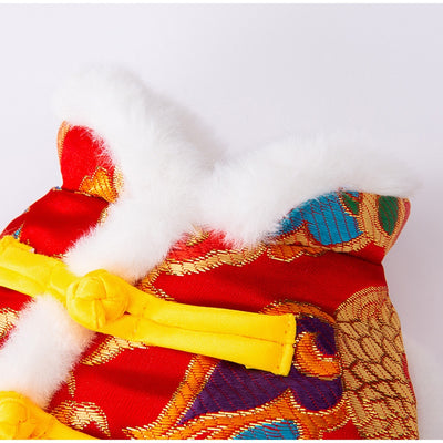 Abrigo Tradicional Chino para Perros - Traje Tang Acolchado Invierno - Image 14