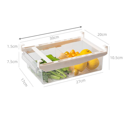 Organizador de Refrigerador Ajustable con Cajón Extraíble - Image 23