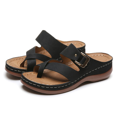 Sandalias de Verano Europeas Minimalistas para Mujer - Image 5
