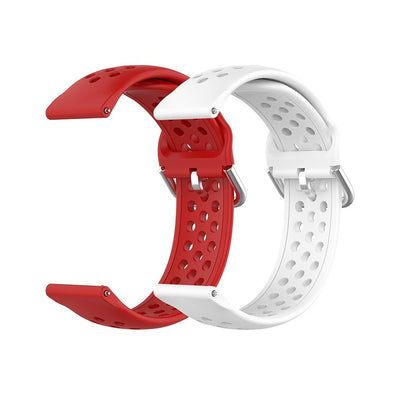 Correa de Reloj de Silicona Porosa con Hebilla Recta - Image 29