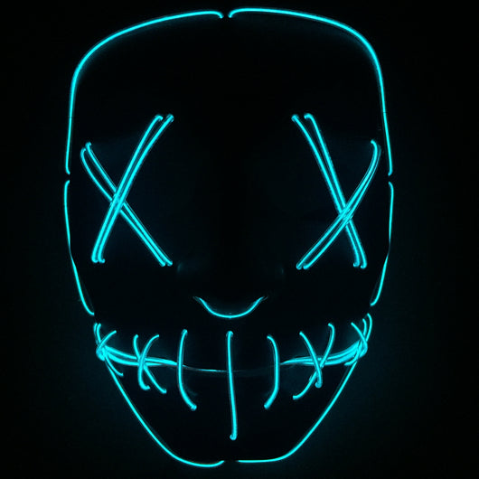Máscara LED Brillante para Todo el Rostro - Halloween - Image 13