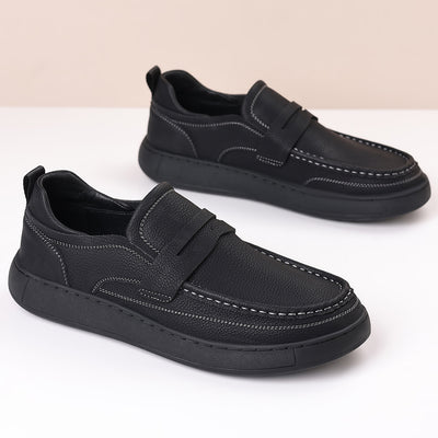Zapatos de Cuero para Hombre sin Cordones con Suela Suave - Image 6
