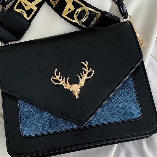 Bolsa Mensajera Estilo Venado con Detalle en Hombro - Image 9