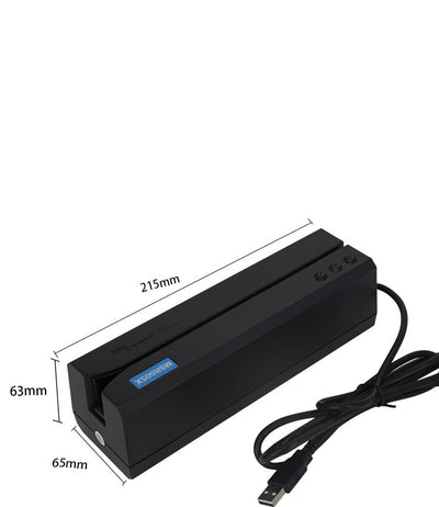 Lector de Tarjetas Magnéticas USB de Tres Pistas - Image 8
