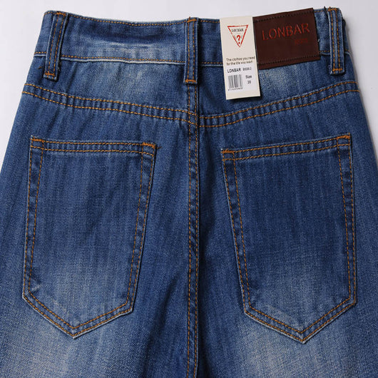 Jeans Hombre Acampanados Sueltos de Largo - Image 7