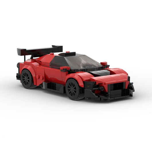 Auto de Carreras Bloques de Construcción Micro Puzzle DIY Tecnológico - Image 5