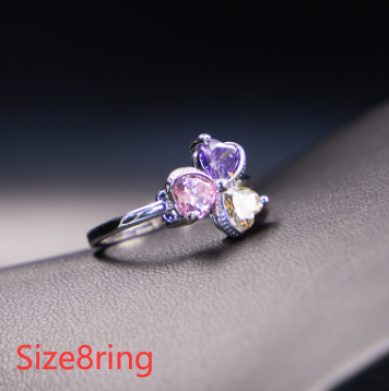 Conjunto de Joyería Trébol de Zirconia para Mujer - Image 10