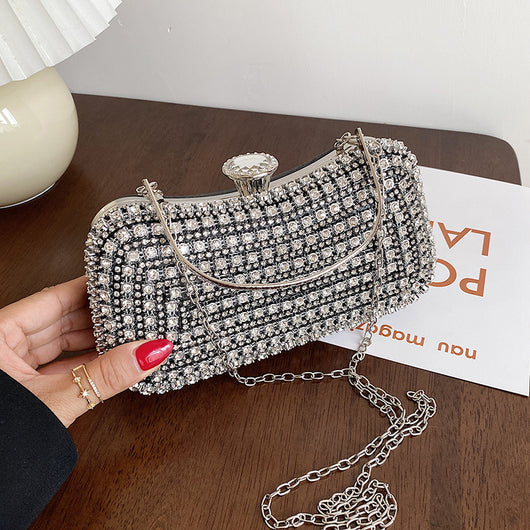 Bolso Mensajero Cuadrado Brillante para Fiestas y Eventos - Image 4