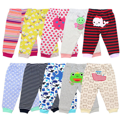 Pantalones Infantiles Estampados - Set de 5 Piezas Cómodos y Modernos