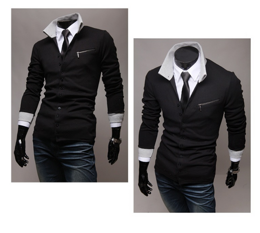 Cardigan Slim Fit Tejido para Hombre - Suéter Elegante - Image 8