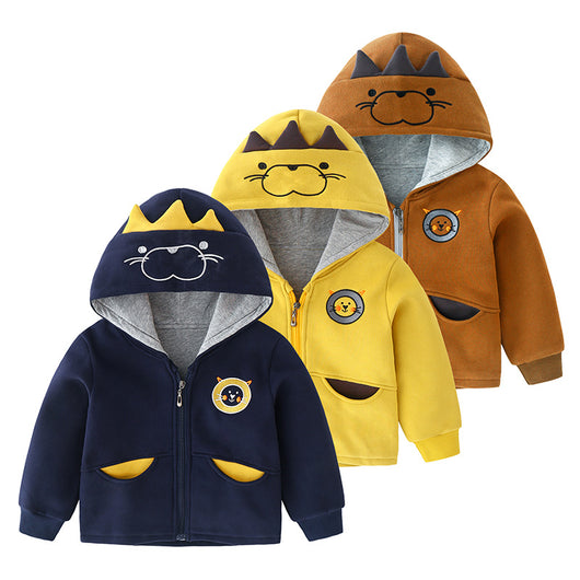 Abrigo Acolchado Infantil Casual con Diseño Cartoon - Image 7