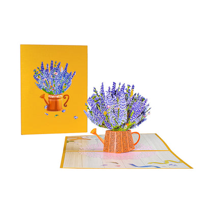 Tarjeta de Felicitación Tridimensional Artesanal con Relieve - Image 17
