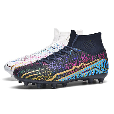 Botines de Fútbol Sala Alto Rendimiento con Tacos para Jóvenes - Image 5