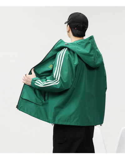 Chaqueta Camisa de Negocios Suelta con Protección Exterior - Image 10
