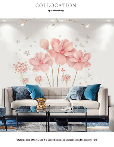 Adhesivos Florales para Dormitorio - Decoración de Pared Autoadhesiva - Image 9
