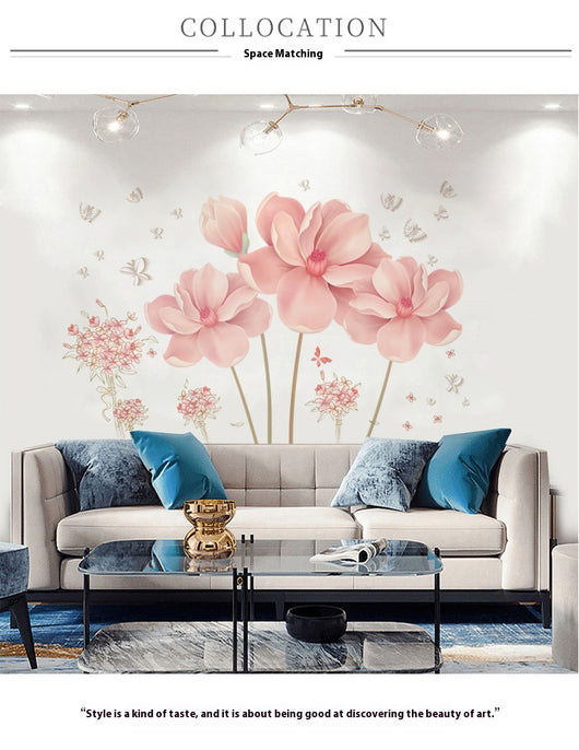 Adhesivos Florales para Dormitorio - Decoración de Pared Autoadhesiva - Image 9