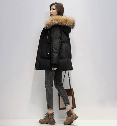 Chaqueta Acolchada Corta Talla Grande para Mujeres Petite - Image 7