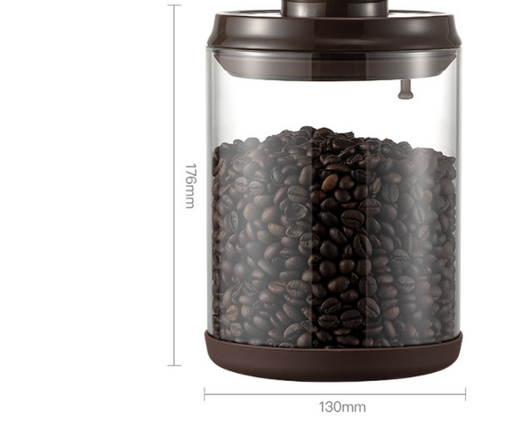 Recipiente Hermético de Vidrio Borosilicado para Café y Almacenamiento - Image 3