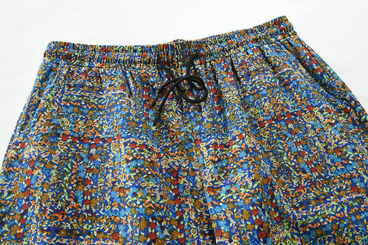 Pantalones Holgados de Algodón y Lino Multicolor para Hombre - Image 9