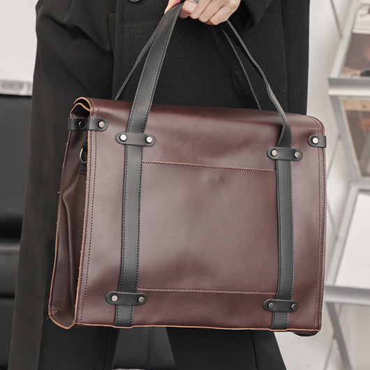 Bolsa Diagonal para Laptop Ejecutiva de Un Hombro para Hombre - Image 4