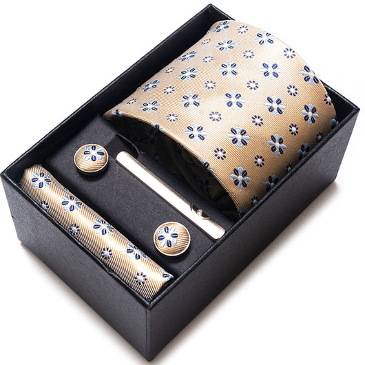 Corbata Jacquard Profesional Tejida en Trama para Negocios - Image 54