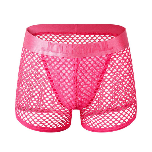 Calzoncillos Tipo Boxer Mesh de Cintura Baja para Hombre - Image 14