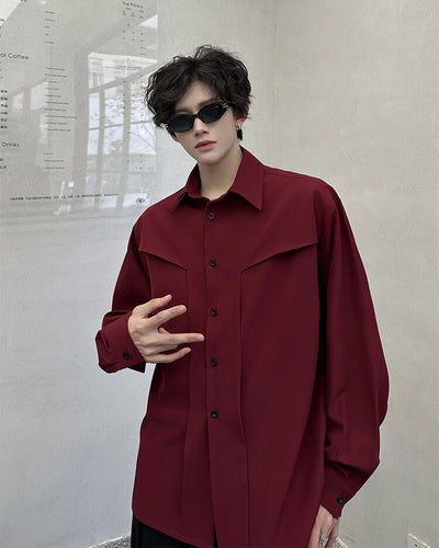 Camisa de Manga Larga Premium Ruoshuai para Hombre - Otoño - Image 19