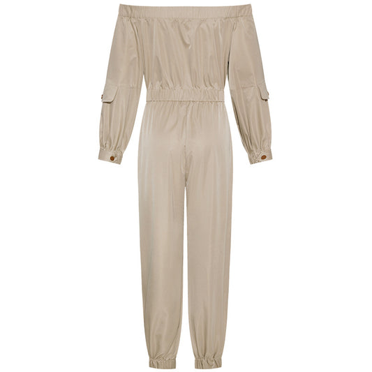 Jumpsuit Cintura Alta Estilizador con Elegancia Casual - Image 2
