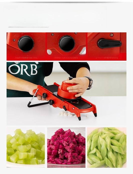 Cortador Manual Multiusos de Verduras con Grosor Ajustable - Image 6