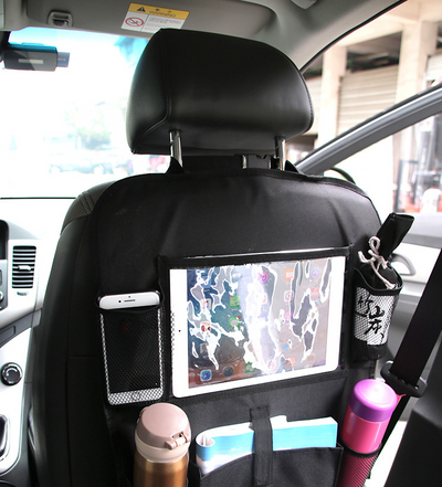 Organizador de Asiento para Auto Compatible con Apple - Bolsa Multifuncional 600D - Image 7