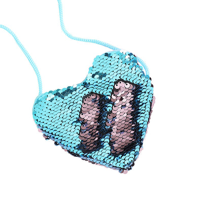 Bolso Bandolera Brillante con Llavero de Amor - Image 12