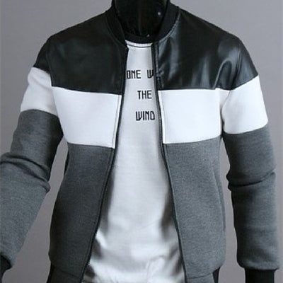 Chaqueta de Hombre Casual con Parches de Manga Larga - Image 7