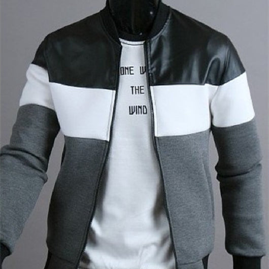 Chaqueta de Hombre Casual con Parches de Manga Larga - Image 7