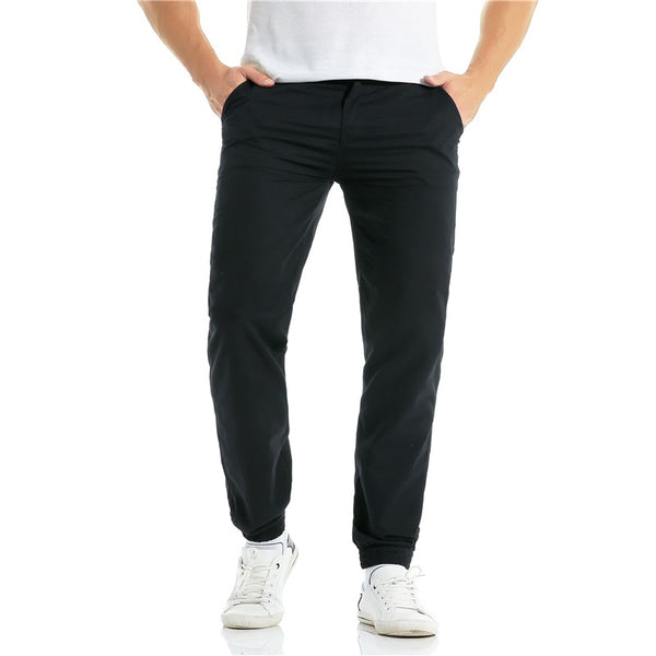 Pantalones Casual Harlan de Algodón para Hombre - Comodidad Diaria