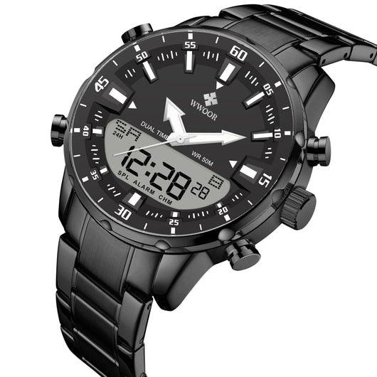Reloj Luminoso para Hombre con Banda de Acero - Diseño Moderno y Elegante - Image 10