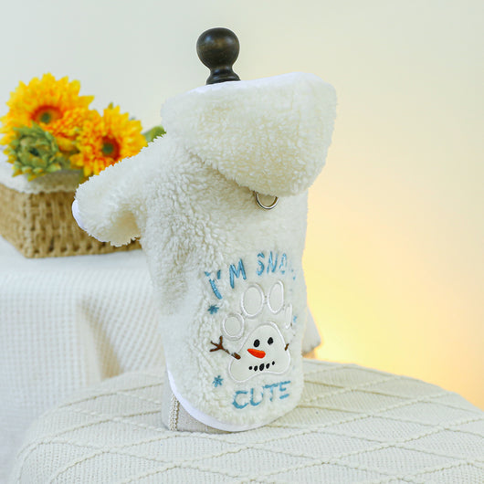 Abrigo Navideño Cálido para Perros y Gatos - Diseño Muñeco de Nieve Esponjoso - Image 19