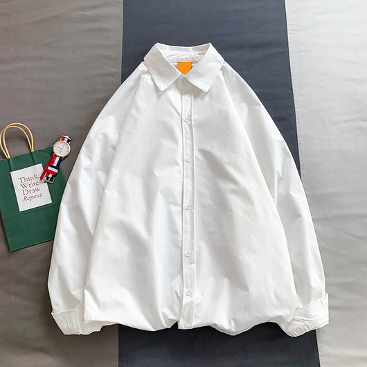 Camisa Casual Juvenil Slim Fit - Chaqueta Versátil para Estudiantes - Image 11