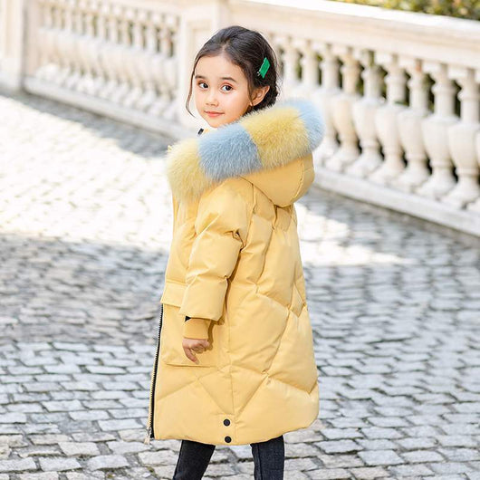 Abrigo Acolchado de Algodón para Niñas - Ropa de Invierno Infantil - Image 4
