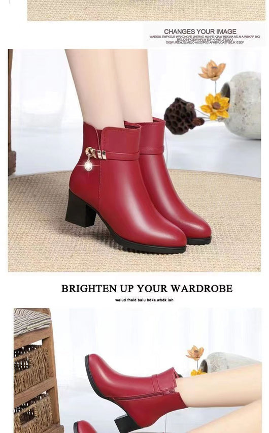 Botas Térmicas de Terciopelo Antideslizantes para Mujer Adulta - Image 16