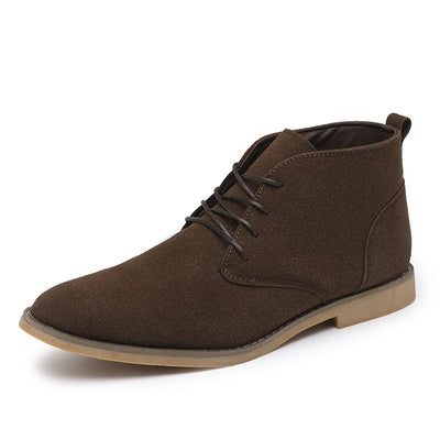 Zapatos y Botas de Negocios Retro Británico para Hombre - Image 4