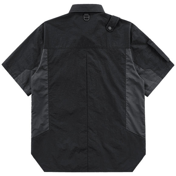 Camisa Casual de Manga Corta