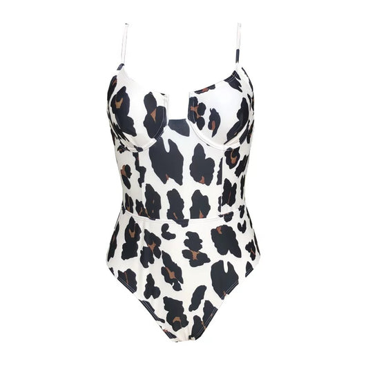 Traje de Baño Estampado Leopardo - Image 3