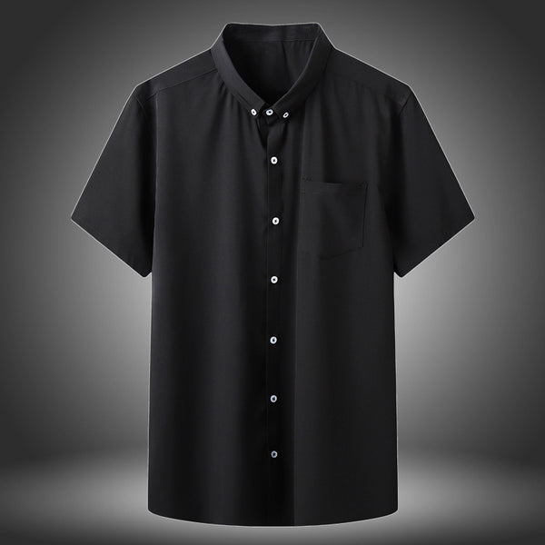 Camisa de Manga Corta Talla Grande Plus Size