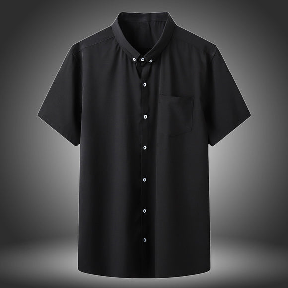 Camisa de Manga Corta Talla Grande Plus Size