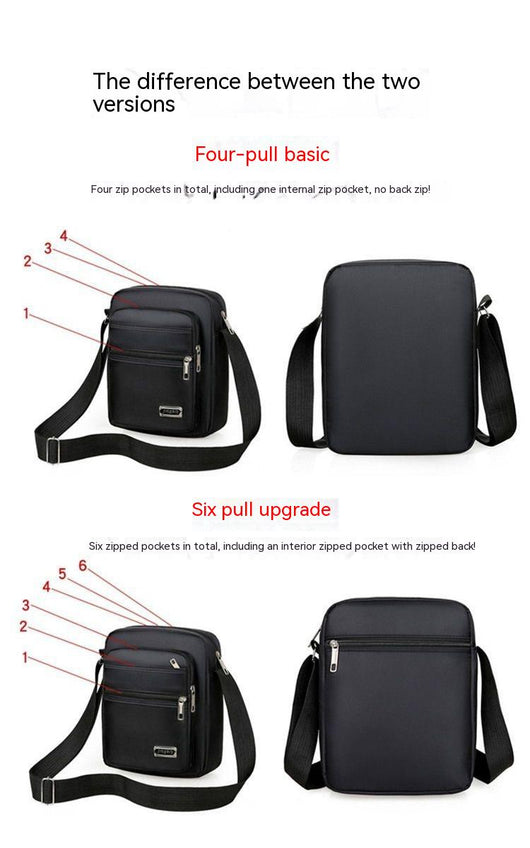 Bolso Bandolera Impermeable de Gran Capacidad con Múltiples Compartimentos - Image 16