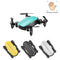 Dron Mini T10 Plegable con Cámara WiFi FPV - Quadcóptero de Bolsillo con Modo Autónomo